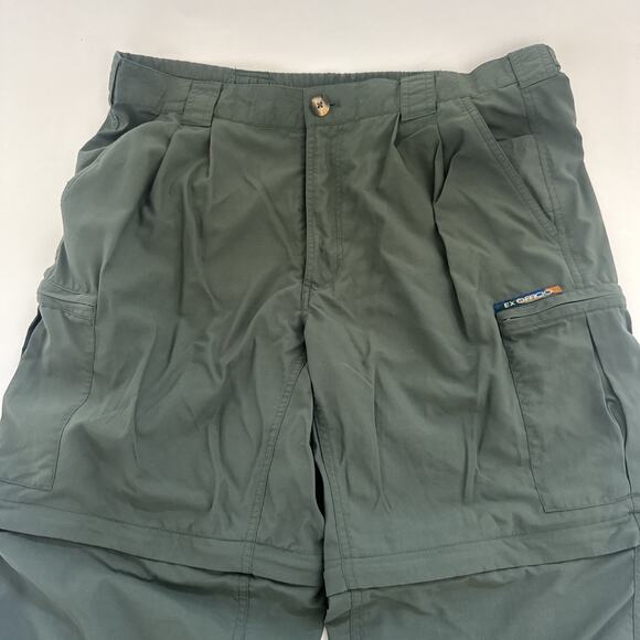 Exofficio Covertable Pants Short Medium Lightweight Nylon Outdoor Hiking Fishing - Picture 2 of 12